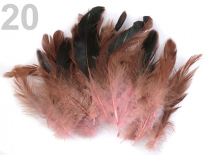 Slepičí peří délka 6-20 cm