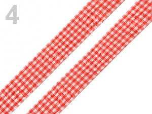Károvaná stuha řezaná šíře 18 mm