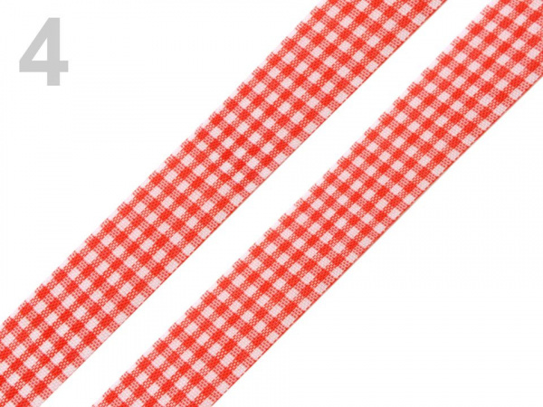Károvaná stuha řezaná šíře 18 mm