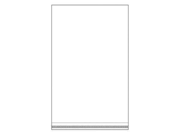 PP sáček s lepicí klopou 24x39 cm