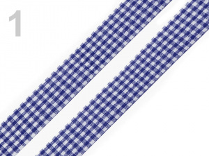 Károvaná stuha řezaná šíře 18 mm