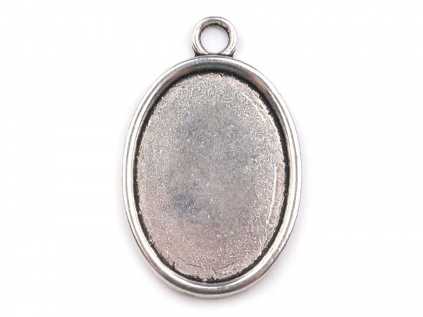 Kovové lůžko 18x25 mm hladké