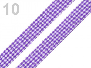 Károvaná stuha řezaná šíře 18 mm