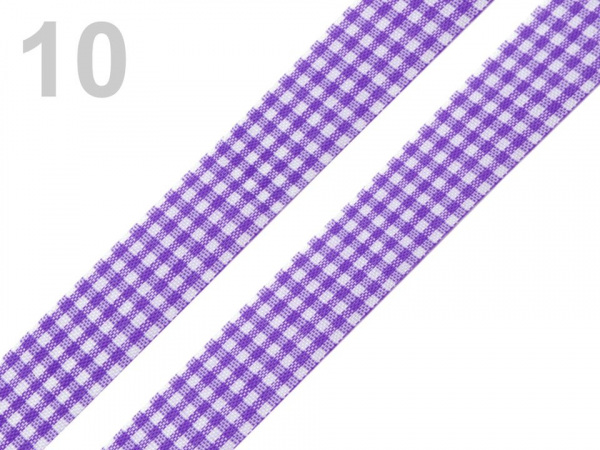 Károvaná stuha řezaná šíře 18 mm