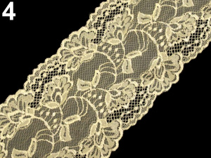 Elastická krajka / vsadka / běhoun šíře 15 cm