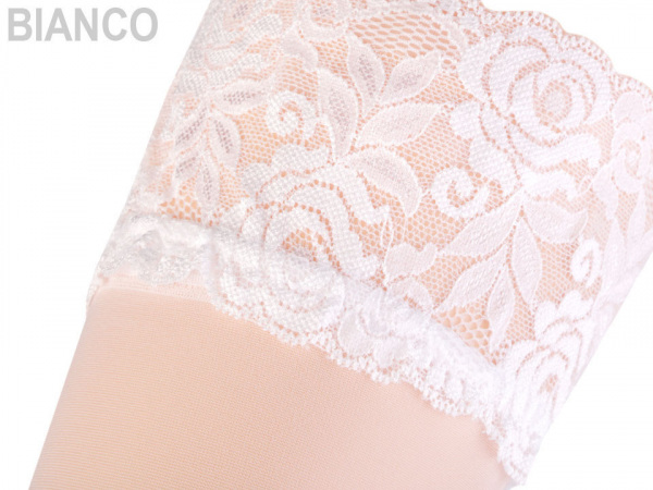 Punčochy dámské Calze samodržící 20den