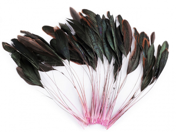 Kohoutí peří délka 13-18 cm