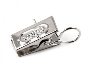 Žabky na záclony kovové