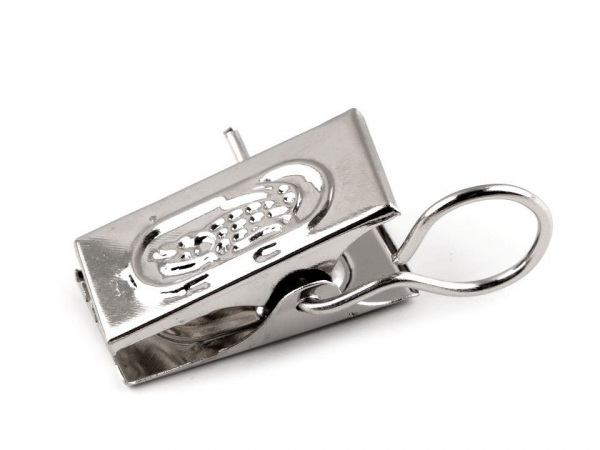 Žabky na záclony kovové