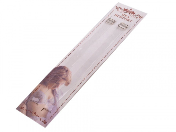 Ramínka silikonová šíře 10 mm s kovovým zapínáním