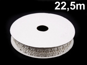 Saténový prýmek šíře 7 mm květ