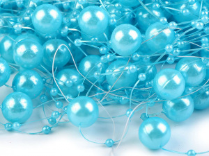 Perly na silonu Ø12 mm délka 130 cm