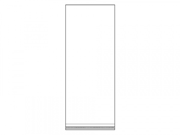 PP sáček s lepicí klopou 13x33 cm