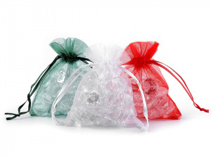 Dárkový pytlík 9x11 cm organza