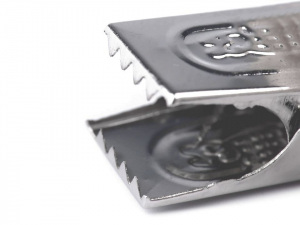 Žabky na záclony kovové