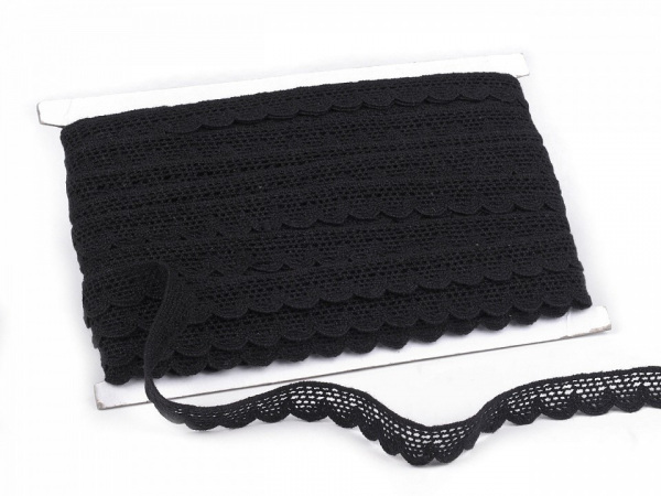 Bavlněná krajka paličkovaná šíře 15 mm