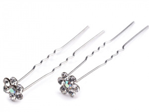 Štrasová vlásenka květ Ø6 mm