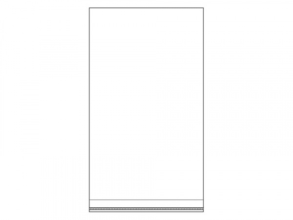 PP sáček s lepicí klopou 14x25 cm