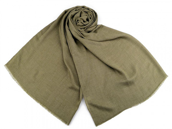 Šátek / šála jednobarevná 85x180 cm