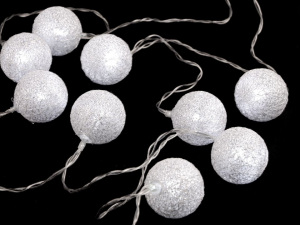 Vánoční osvětlení na baterie Ø4 cm