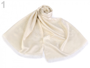 Šála s jemným lurexem 68x175 cm