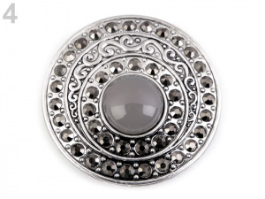 Magnetická brož kočka, slon, mandala