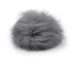 Kožešinová bambule s poutkem Ø6 cm