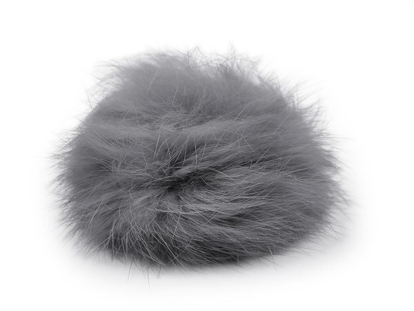 Kožešinová bambule s poutkem Ø6 cm