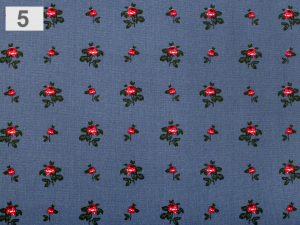 Bavlněná látka růže