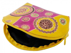 Pouzdro / kosmetická taška kožená 12x18 cm