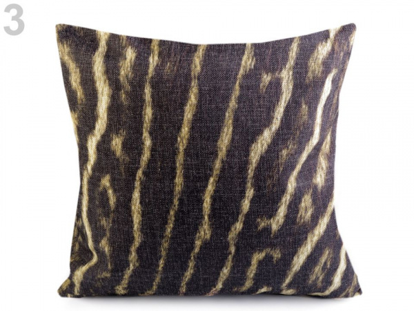 Povlak na polštář tygr, gepard 43x43 cm