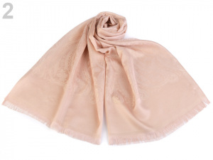 Šála s jemným lurexem 68x175 cm