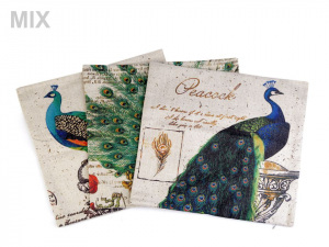 Povlak na polštář páv 43x43 cm