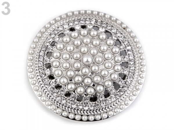 Magnetická brož kočka, slon, mandala