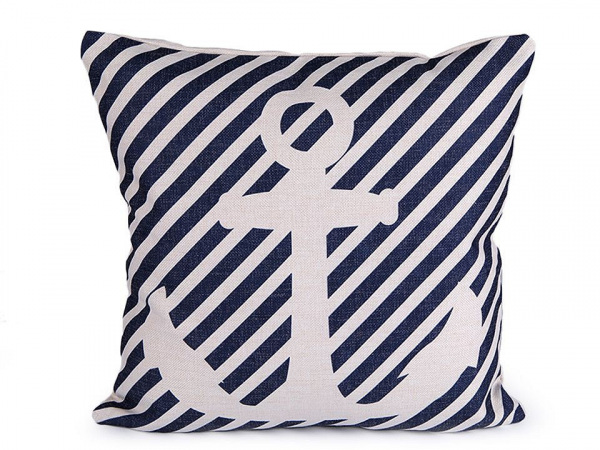 Povlak na polštář námořnický 43x43 cm
