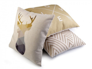 Povlak na polštář jelen 43x43 cm