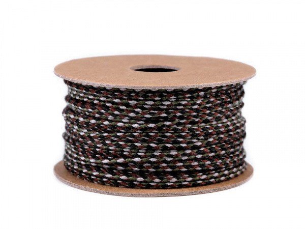 Šňůrka / provázek splétaný Ø2 mm
