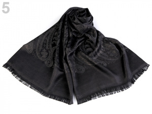 Šála s jemným lurexem 68x175 cm