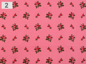 Bavlněná látka růže