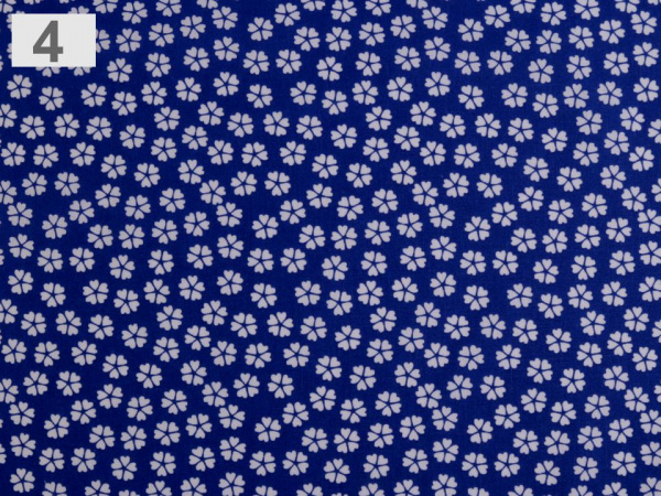 Bavlněná látka květy