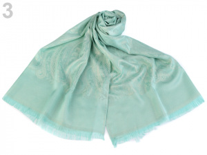 Šála s jemným lurexem 68x175 cm