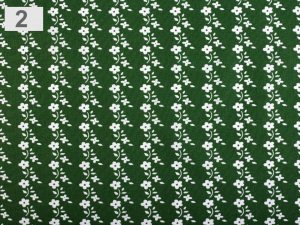 Bavlněná látka květiny