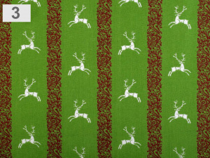 Bavlněná látka jelen