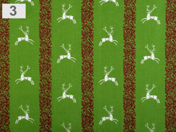 Bavlněná látka jelen