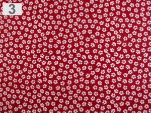 Bavlněná látka květy