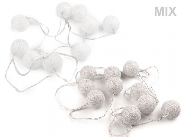 Vánoční osvětlení na baterie Ø4 cm