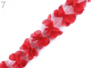 Prýmek mašle / motýlek na tylu šíře 65 mm