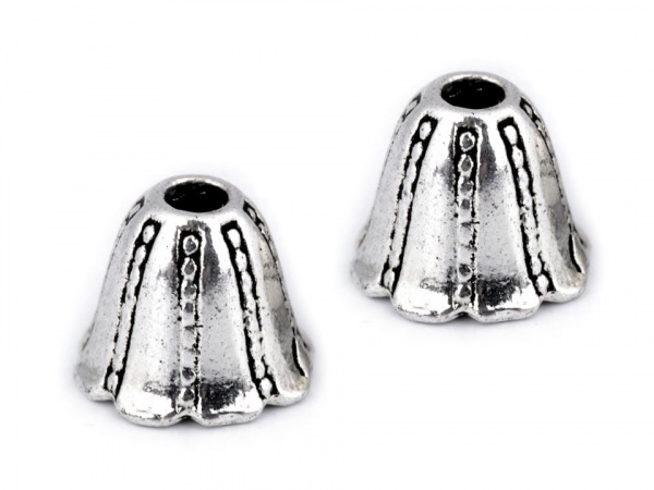 Koncovka na šňůrku / kaplík 10x12 mm