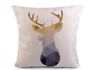 Povlak na polštář jelen 43x43 cm