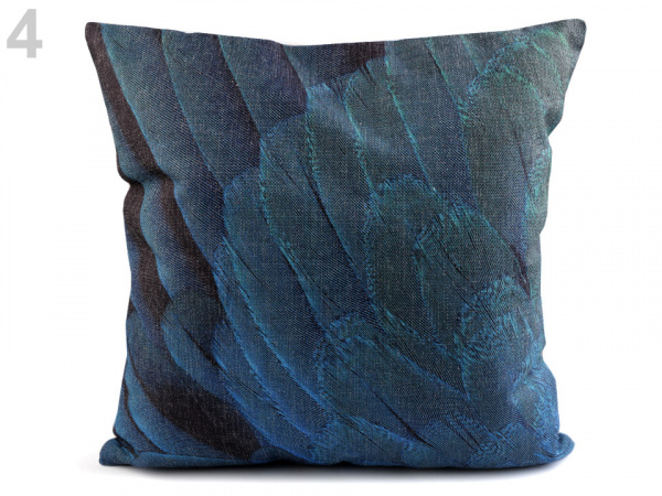 Povlak na polštář peří 43x43 cm